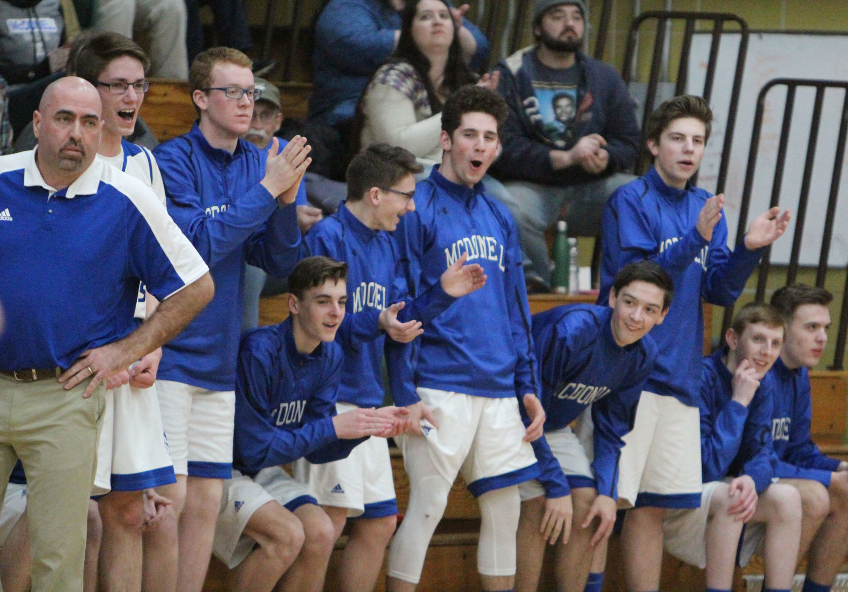 Eau Claire Immanuel at McDonell boys basketball 3-2-18